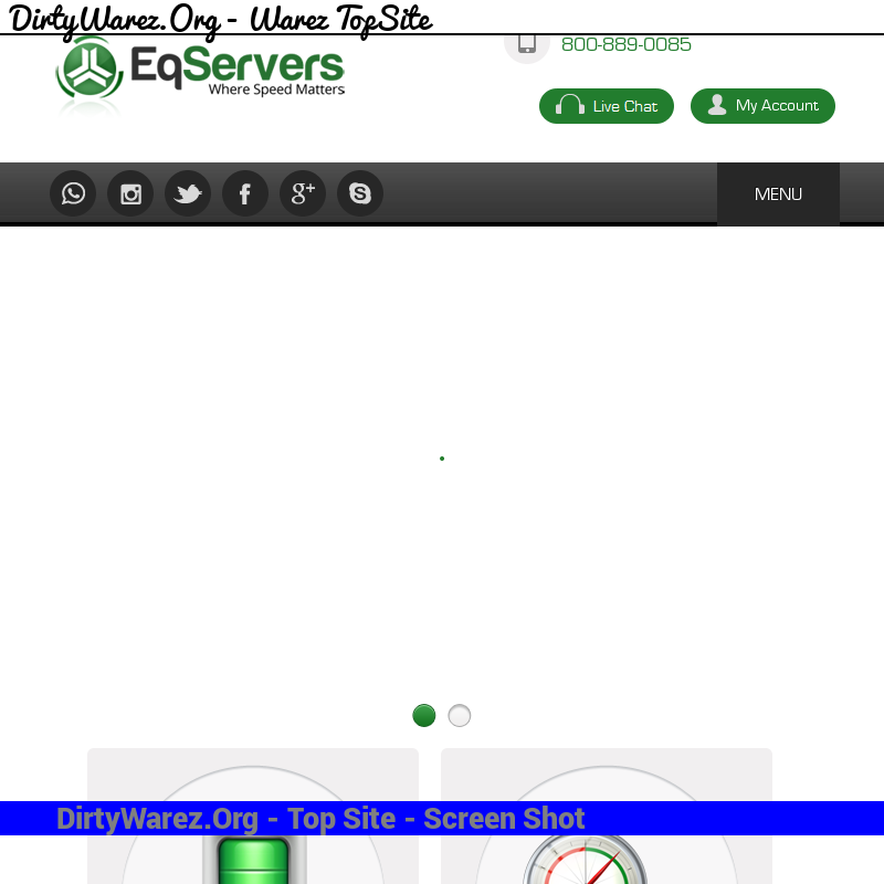 eqservers.com Screenshot