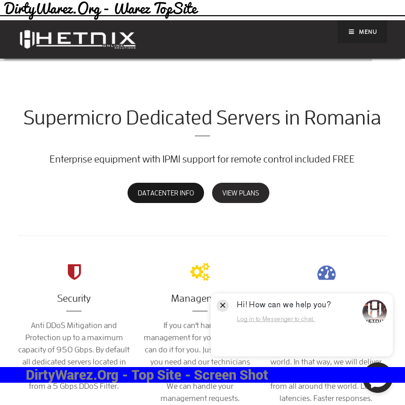 hetnix.com Screenshot