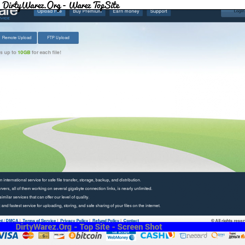 nitroflare.com Screenshot