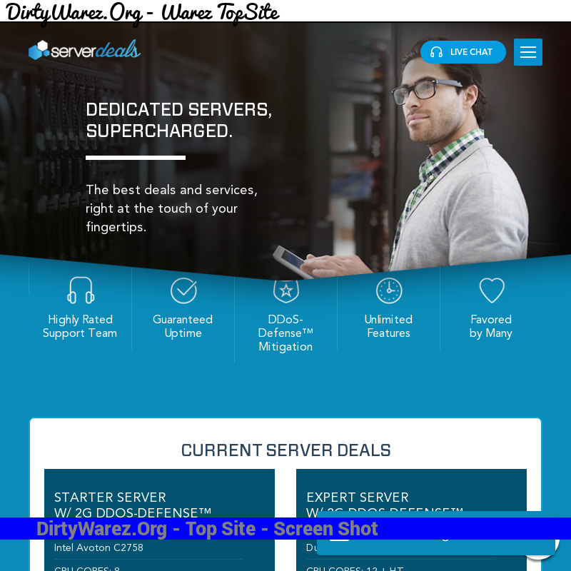 serverdeals.com Screenshot