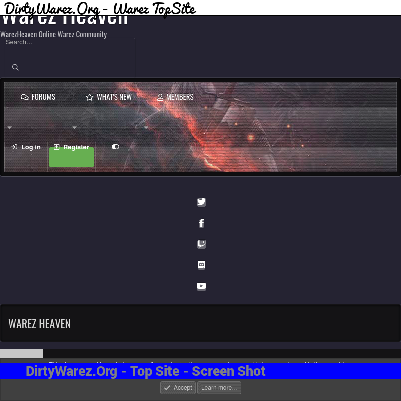 warezheaven.com Screenshot